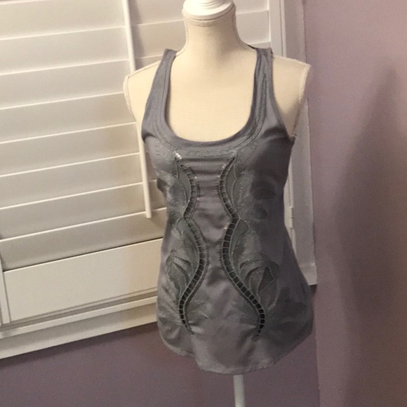 Express Fancy, Front Detailed Tank Top - Picture 1 of 5